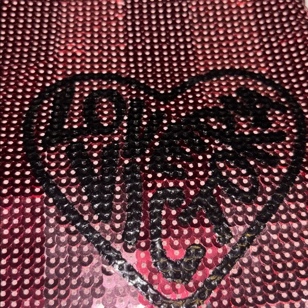 Victoria's Secret Pink Sequin Clutch Bag